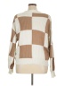 so Me Color Block Tan Pullover Sweater Size XL - photo 2