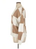 so Me Color Block Tan Pullover Sweater Size XL - photo 5