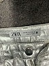 Zara Metallic Silver Jeans Size 0 - photo 7