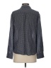 Joie 100% Cotton Houndstooth Gray Long Sleeve Button-Down Shirt Size S - photo 2
