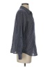 Joie 100% Cotton Houndstooth Gray Long Sleeve Button-Down Shirt Size S - photo 4