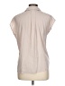 T Tahari 100% Polyester Tan Sleeveless Blouse Size L - photo 2
