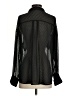 Zara Polka Dots Black Long Sleeve Blouse Size XS - photo 2