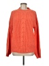 Lumiere 100% Acrylic Solid Orange Pullover Sweater Size M - photo 1