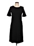 J.Crew Solid Black Casual Dress Size 10 - photo 1