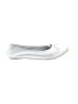 Zoe & Zac White Silver Flats Size 3 (baby) - photo 1