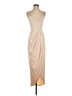 Shona Joy 100% Polyester Tan Cocktail Dress Size 4 - photo 1