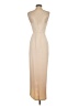 Shona Joy 100% Polyester Tan Cocktail Dress Size 4 - photo 2