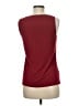 Unbranded Burgundy Sleeveless Top Size M - photo 2