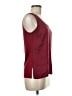 Unbranded Burgundy Sleeveless Top Size M - photo 4