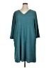 Chico's Teal Casual Dress Size XL (3) - photo 1