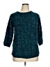 Jason Maxwell 100% Acrylic Teal Pullover Sweater Size 1X - photo 1