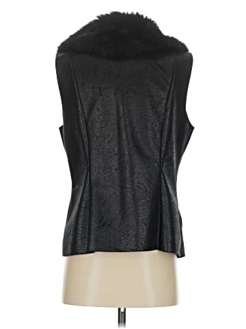 White House Black Market Faux Fur Vest (view 2)