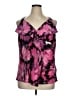 Elle 100% Polyester Pink Sleeveless Blouse Size XL - photo 1