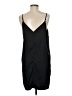 ASOS 100% Polyester Solid Black Cocktail Dress Size 8 - photo 2
