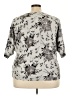 PREMISE Gray 3/4 Sleeve Blouse Size 3X - photo 2