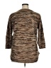 Jason Maxwell 100% Acrylic Tweed Brown Pullover Sweater Size 1X - photo 2