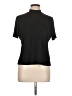 Impressions Black Short Sleeve Turtleneck Size L - photo 1