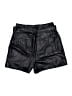 Elizabeth and James Metallic Black Shorts Size 0 - photo 2