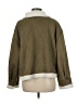 Shein 100% Polyester Green Faux Fur Jacket Size 8 - 10 - photo 2