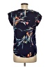 Alice Blue 100% Polyester Blue Short Sleeve Blouse Size S - photo 2
