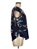 Alice Blue 100% Polyester Blue Short Sleeve Blouse Size S - photo 4