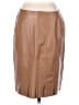 Etcetera 100% Leather Tan Leather Skirt Size 6 - photo 2