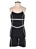 Revival Color Block Black Romper Size XS - photo 1