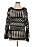 PJK Patterson J. Kincaid Chevron-herringbone Black Pullover Sweater Size L (estimated) - photo 1