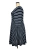 Gilli Stripes Blue Casual Dress Size 2X - photo 5