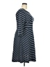 Gilli Stripes Blue Casual Dress Size 2X - photo 4
