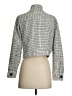 Assorted Brands 100% Polyester Houndstooth Gray Jacket Size S (estimated) - photo 2