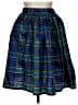 Esprit Plaid Blue Casual Skirt Size 11 - 12 - photo 1