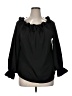 Unbranded Black 3/4 Sleeve Blouse Size XL - photo 1
