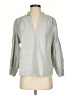 H&M Gray 3/4 Sleeve Blouse Size S - photo 1