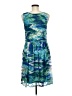 Bethany Tropical Blue Cocktail Dress Size 6 - photo 2