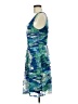 Bethany Tropical Blue Cocktail Dress Size 6 - photo 5