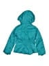 Lands' End Solid Teal Snow Jacket Size 4 - photo 2