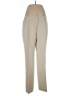 Kasper Solid Tan Linen Pants Size 12 - photo 1