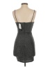 Lulus Metallic Gray Cocktail Dress Size XS - photo 2