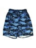 Laguna 100% Polyester Camo Blue Board Shorts Size S (kids) - photo 1