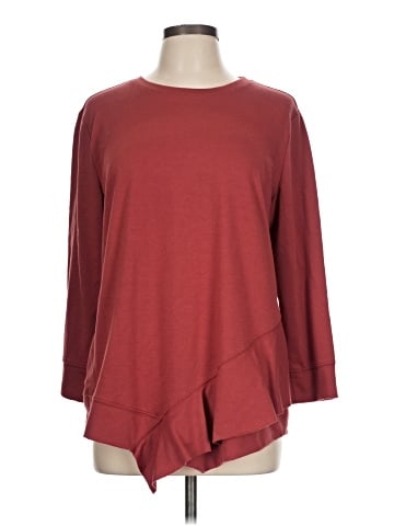 Simply Vera Vera Wang 3/4 Sleeve Top (view 1)