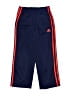 Adidas 100% Polyester Blue Track Pants Size 6 - photo 1
