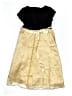 Emily West 100% Polyester Gold Dress Size 10 - photo 2