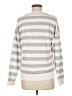 Ann Taylor LOFT Hearts Silver Pullover Sweater Size M - photo 2