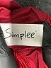 Simplee Burgundy Cocktail Dress Size XL - photo 7