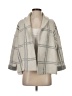 Adrienne Vittadini Plaid Gray Coat Size S - photo 1