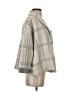 Adrienne Vittadini Plaid Gray Coat Size S - photo 4