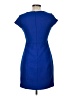 Donna Ricco 100% Polyester Solid Blue Cocktail Dress Size 6 (petite) - photo 2