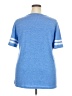 Unbranded Color Block Blue Short Sleeve T-Shirt Size XXL (estimated) - photo 2